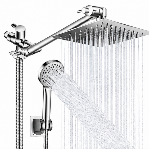 Spa Shower Head Chrome